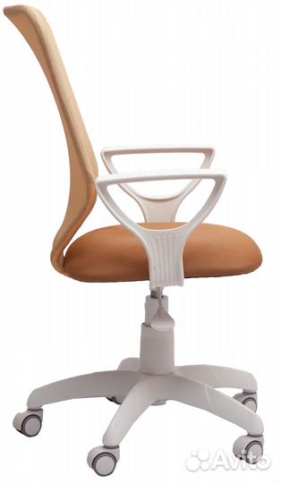 Кресло Элегия S пластик белый бежевая 