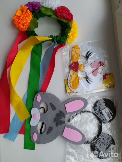 Костюмы, маски, шапочки