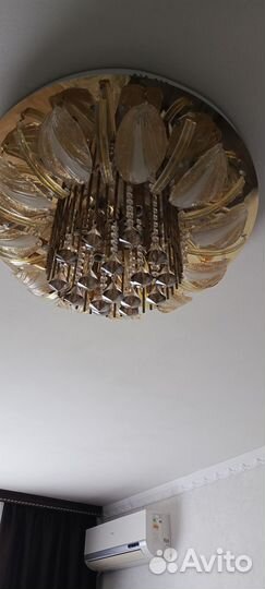 Люстра потолочная бу