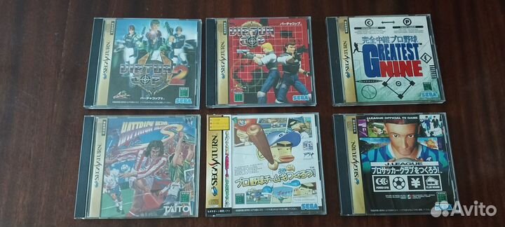 Лицензионные игры для Sega Saturn японский регион