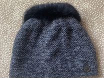 Зимняя шапка женская обхват 58 см