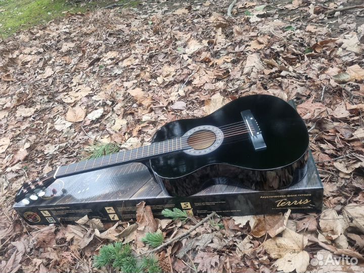 Гитара акустическая новая в коробке