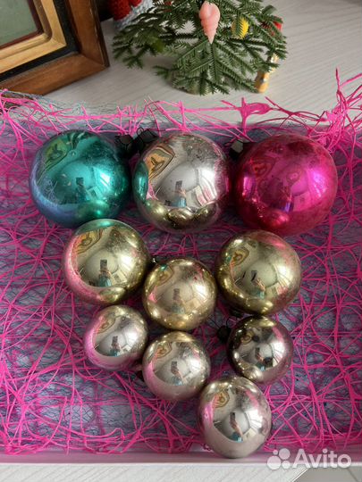 Елочные игрушки СССР