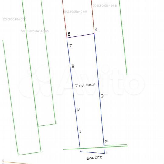 Участок 7,8 сот. (ИЖС)
