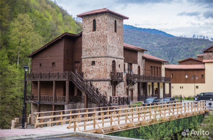 Номер в отеле на Роза Хутор