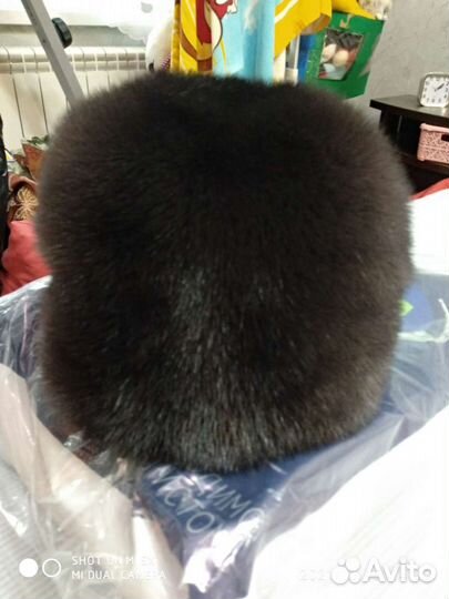 Шапка из меха норки