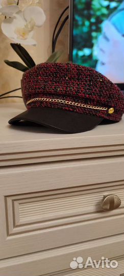 Кепка Картуз женская твидовая