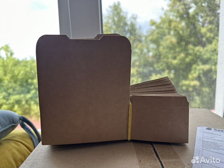 Упаковка для наггетсов коробка на вынос