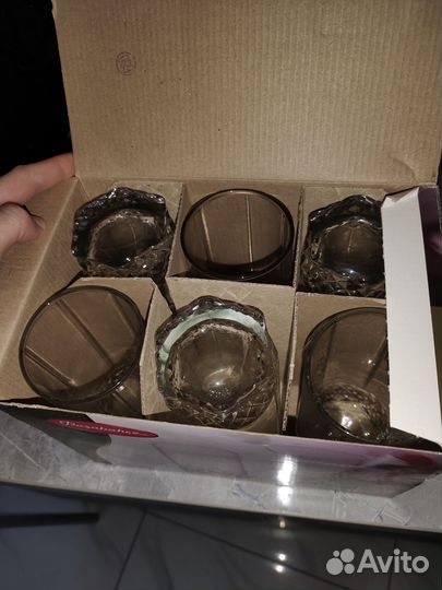 Стаканы набор 6 штук