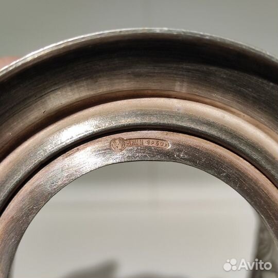 Мельхиоровый подстаканник «25 съезд кпсс»