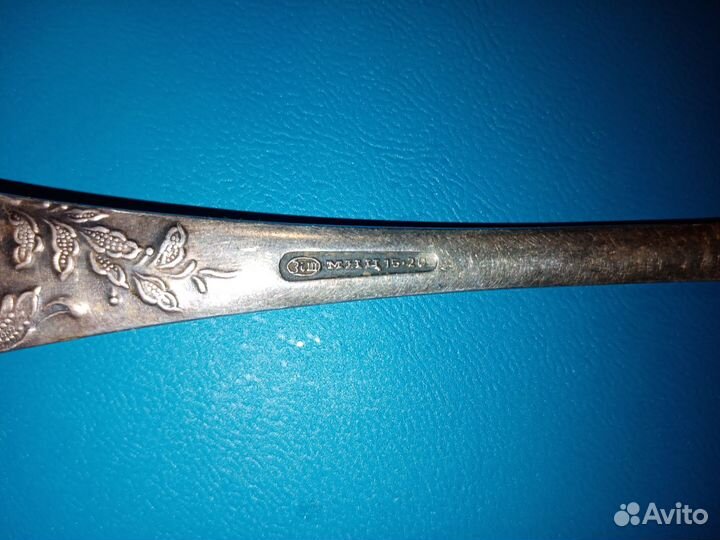 Мельхиоровые столовые приборы СССР с посеребрением