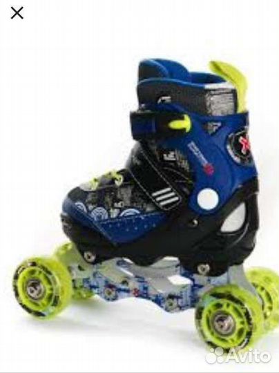 Детские раздвижные ролики онлайн (28 - 31) бу
