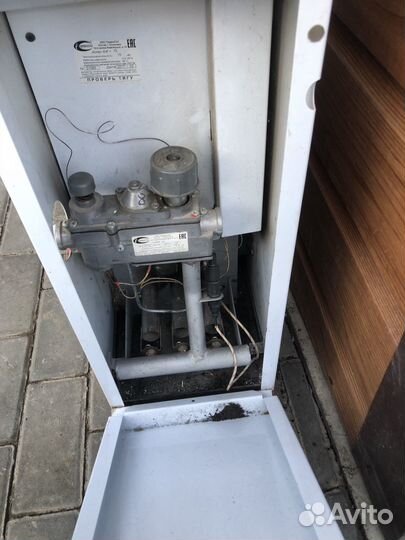 Газовый котел напольный чугунный