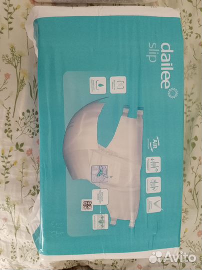 Памперсы для взрослых размер m по 30 штук