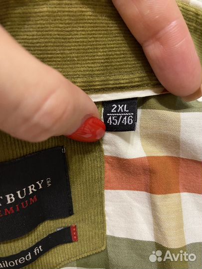 Рубашка мужская в клетку