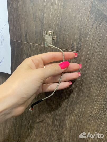 Asus X54H K54HR USB плата с кабелем