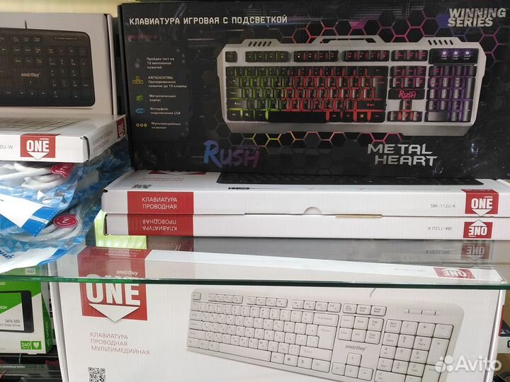 Клавиатуры игровые и обычные