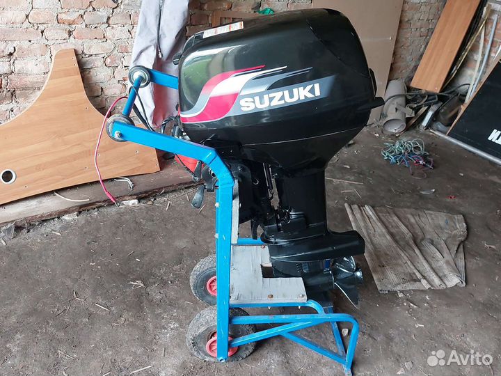 Лодочный мотор Suzuki DT 30 RS. Стартер+дистанция