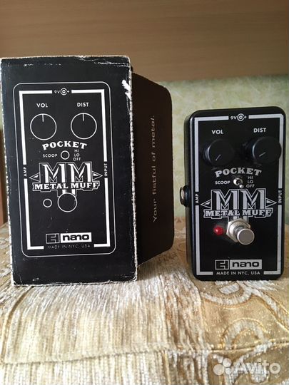 Гитарная педаль Electro-Harmonix pocket Metal Muff