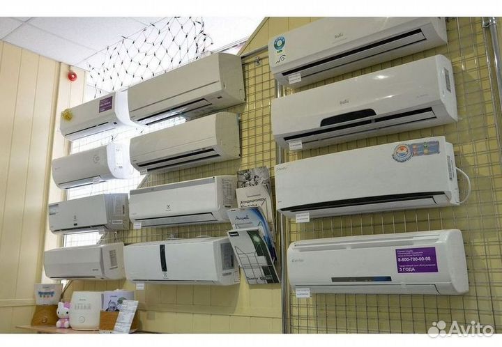 Сплит система с установкой