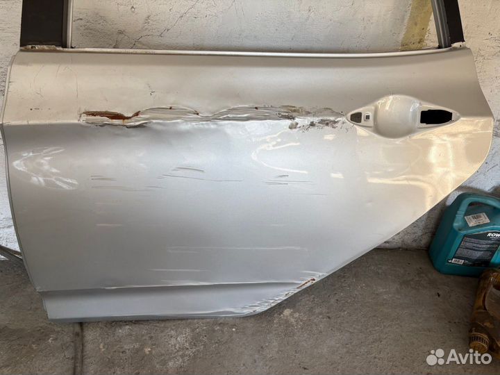 Дверь задняя левая hyundai solaris