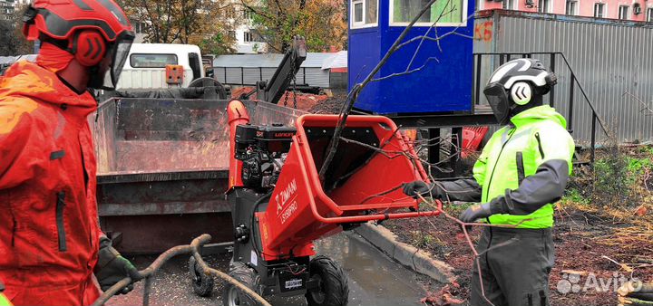 Аренда измельчителя веток, веткодробилки, чиппера