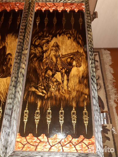 Нарды шахматы ручная работа