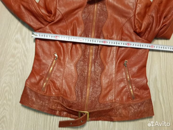 Натуральная кожаная женская куртка, Турция. 44-46