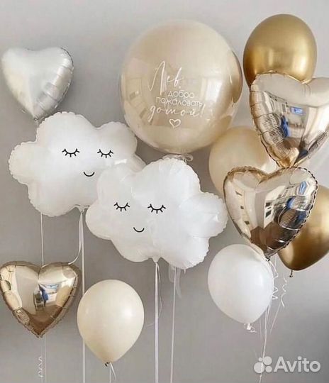 Воздушные Шары на Выписку, Гелиевые шары и шарики