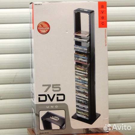 Стойка на 72 минидиска MD (дерево) и другие полки