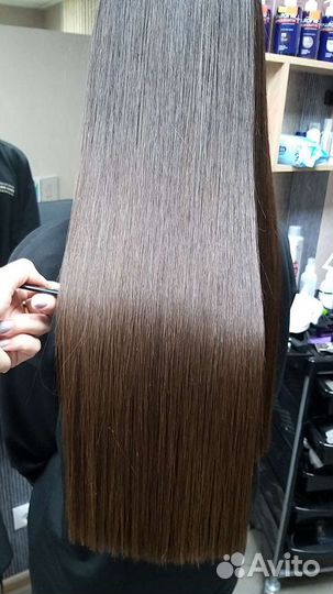 Кератин, окрашивание волос, парикмахер