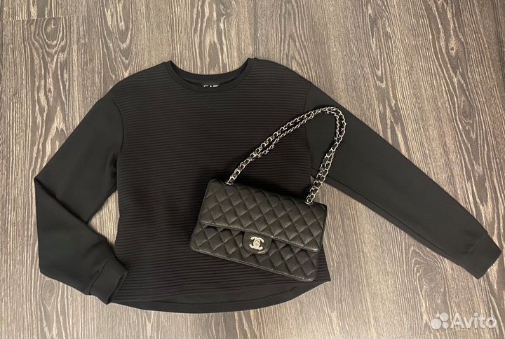 Armani EA7 черный свитшот толстовка S 12storeez