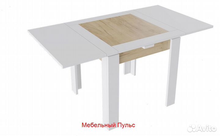 Стол раздвижной «Хьюстон» тип 3 Дуб Крафт золотой