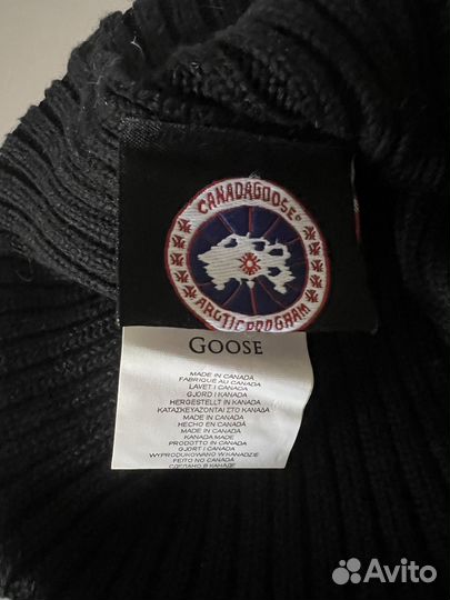 Мужская шапка canada goose