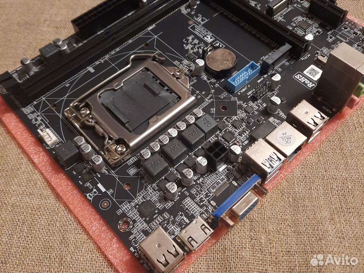 Материнская плата H311m-vh lga 1151 ddr 4 M2