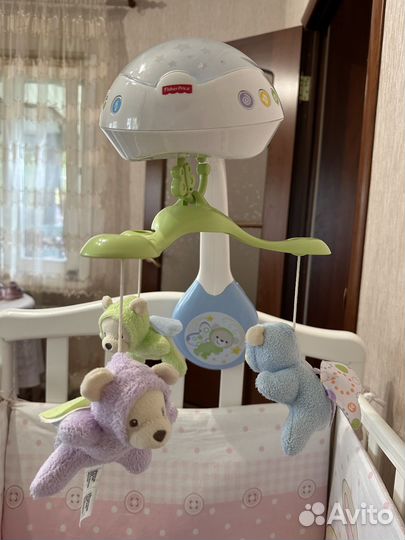 Мобиль на кроватку fisher price