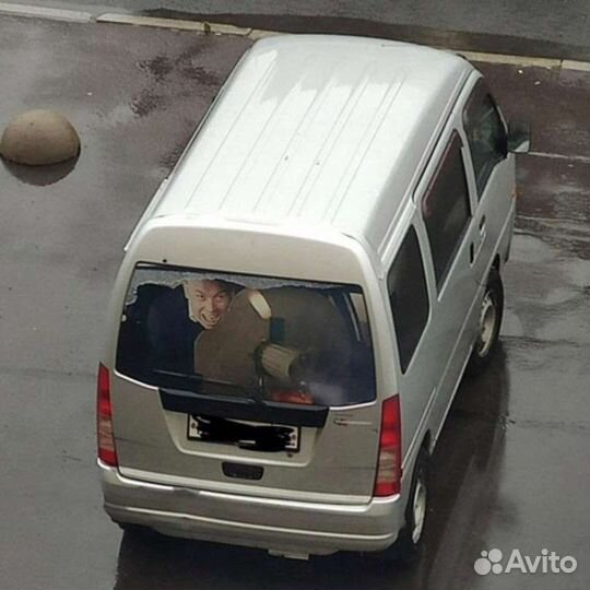 Наклейка пулемет брат 2