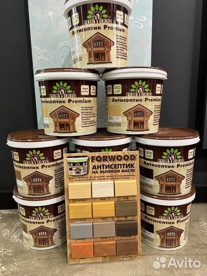 Пропитка-антисептик для дерева Premium 3л