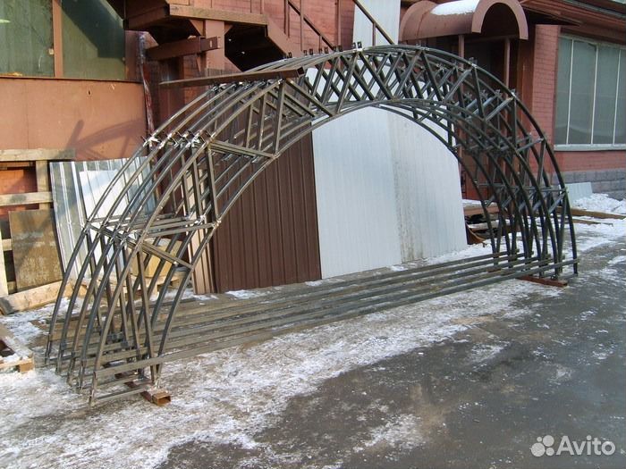 Изготовление ферм стропильных, дуг, гибка труб