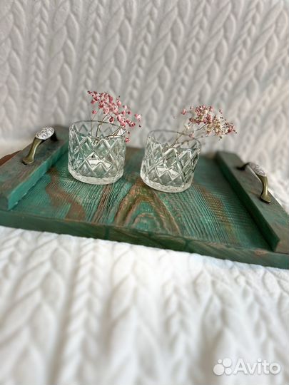 Поднос деревянный