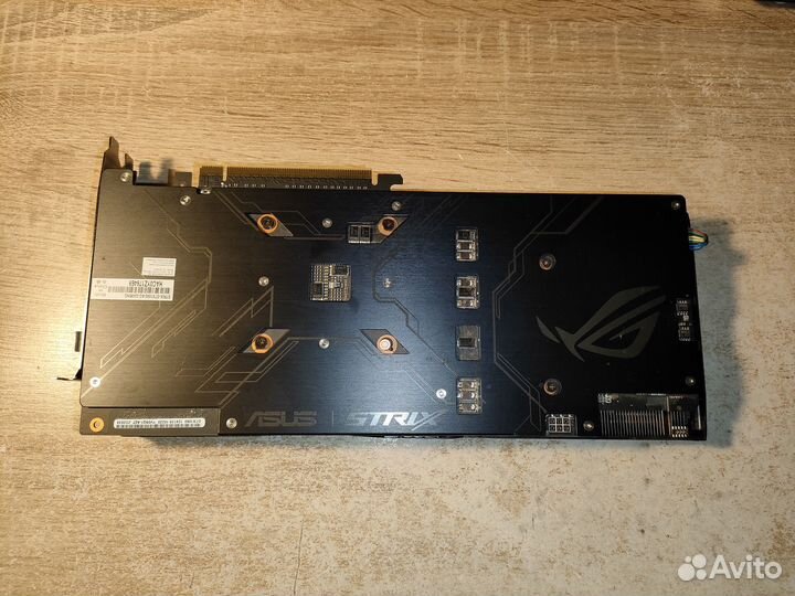 Видеокарта asus GTX 1060 ROG strix 6Gb