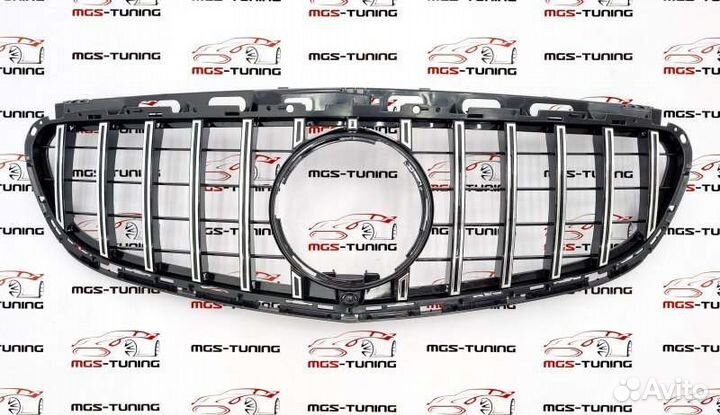 Решётка Mercedes E w212 хром для оригинала E63 AMG