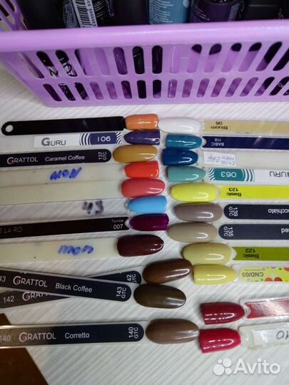 Гель лаки новые.с хорошим сроком