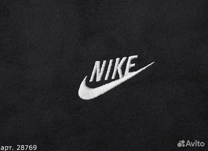 Зип худи Nike Swoosh черного цвета