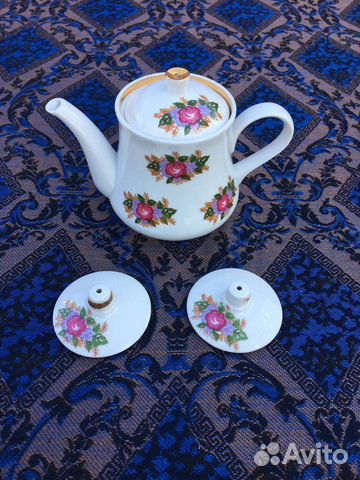 Чайник фарфоровый СССР