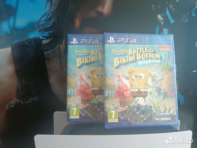Губка Боб ps4 (новые)
