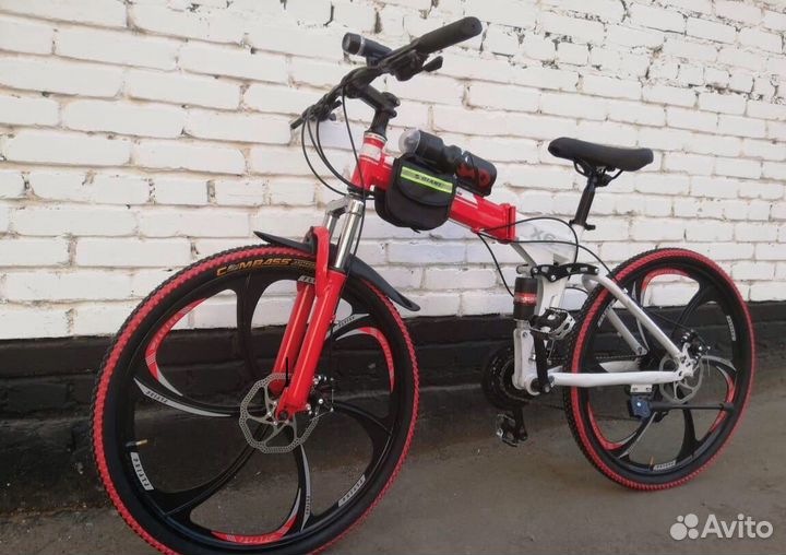 Велосипед на литых дисках