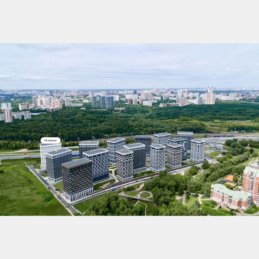 3-к. квартира, 92,2 м², 12/14 эт.