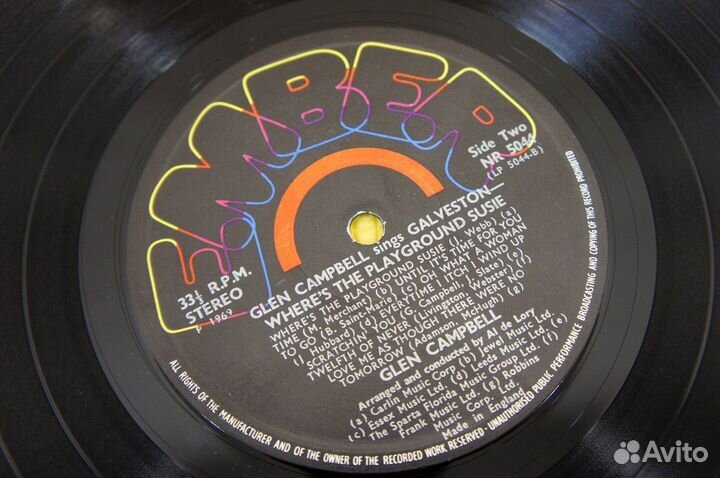 Glen Campbell - Galveston - Where's The Playground