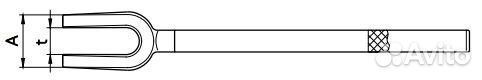 Съемник шаровых универсальный зев 27 мм, L300 мм